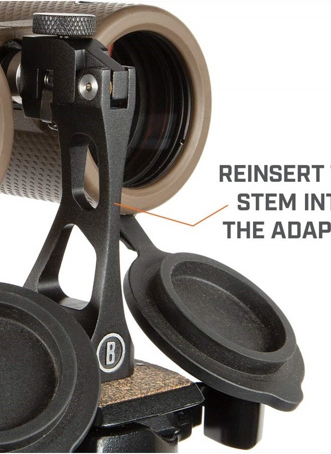 Bushnell - Quick Release Binocular Tripod Adaptor Accessory_BAHQRADPT, One Size - Image 1