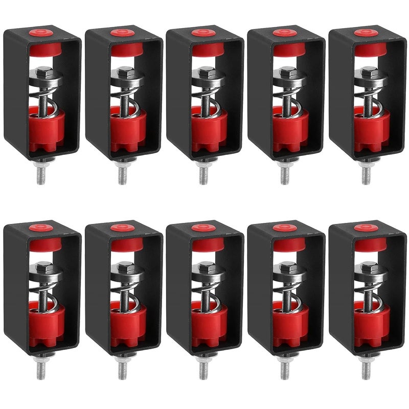 HOIGON 10 Pack 110 Lbs Ceiling Vibration Damping Mounts,Spring Vibration Isolator with Removable Frame Design,Soundproof Ceiling Suspended Mounted Damping Hanger for Home Theater, Studio, Office - Image 1