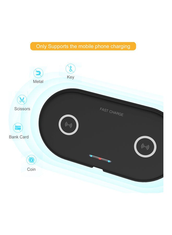 NIBEMINENT Wireless Charging Pad Black - Image 4