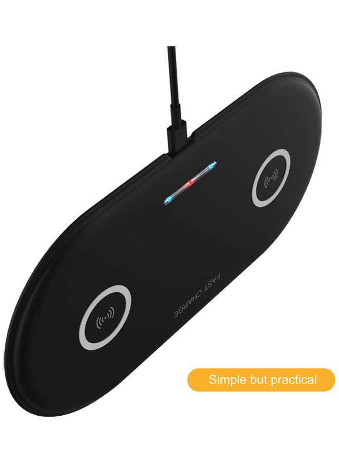NIBEMINENT Wireless Charging Pad Black - Image 5