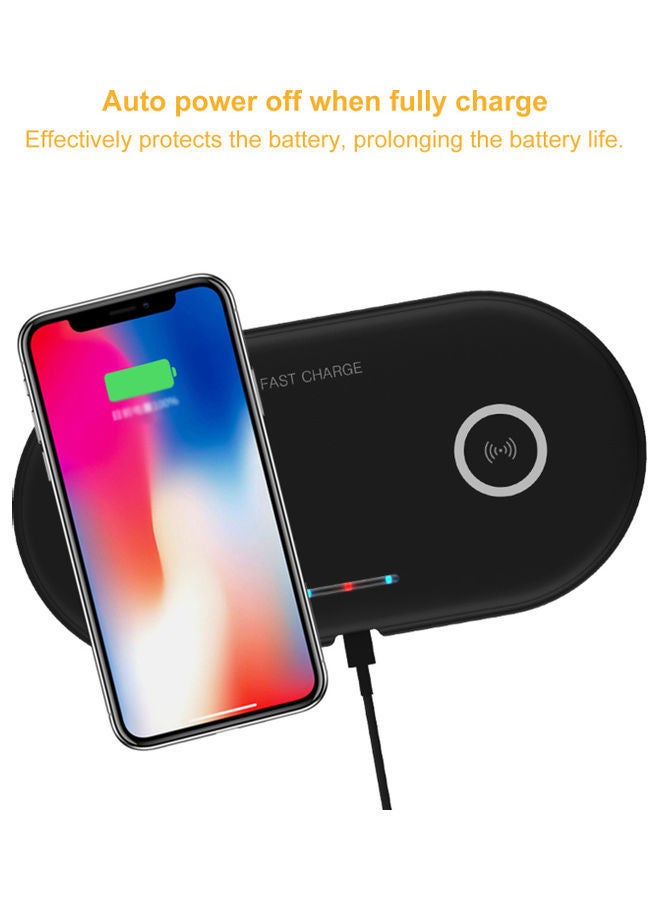 NIBEMINENT Wireless Charging Pad Black - Image 2