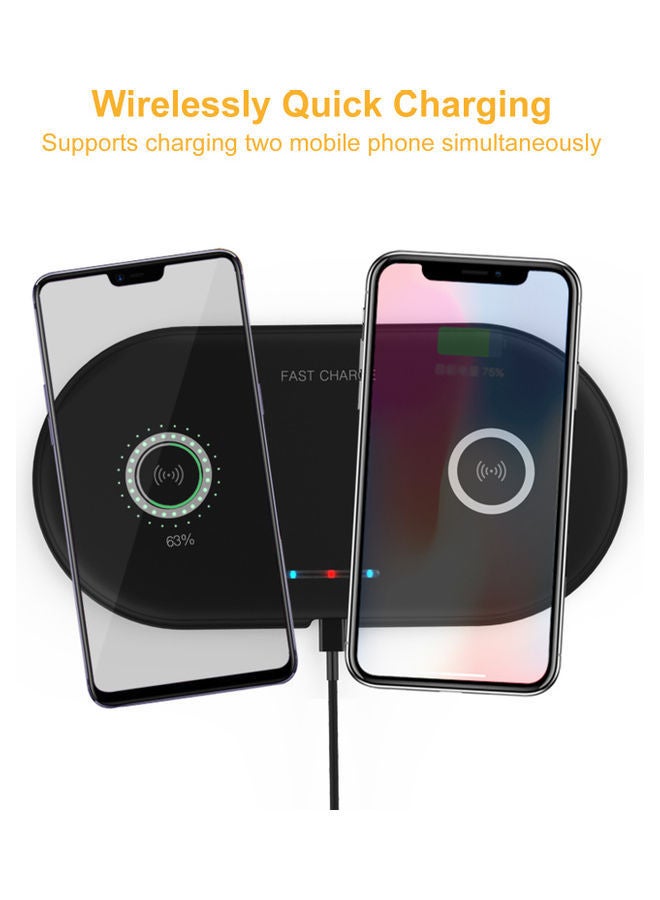 NIBEMINENT Wireless Charging Pad Black - Image 3