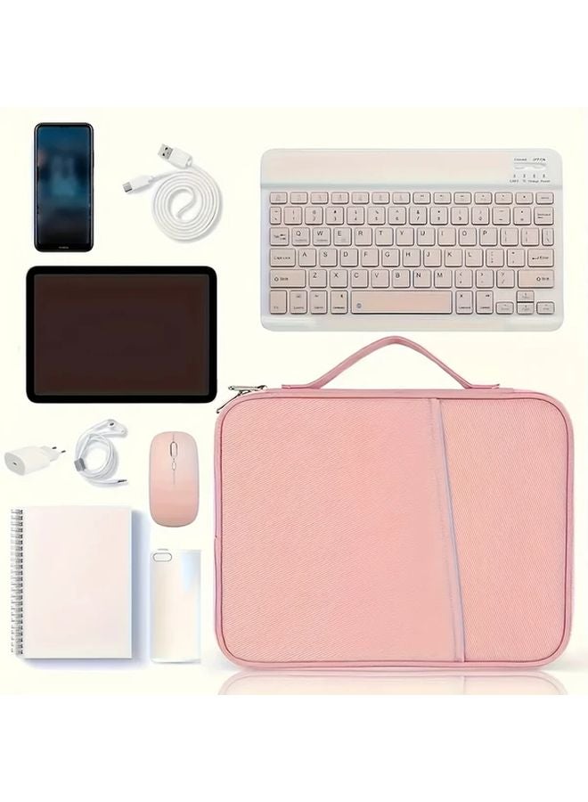 حقيبة لوحي خضراء بمقبض، حقيبة تخزين متعددة الوظائف لجهاز iPad وKindle وAndroid - Image 3
