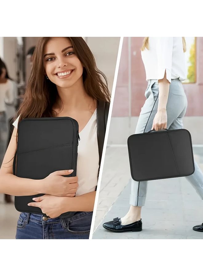 حقيبة لوحي خضراء بمقبض، حقيبة تخزين متعددة الوظائف لجهاز iPad وKindle وAndroid - Image 4