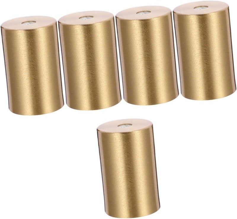 PRETYZOOM 5pcs Lamp Base Ceiling Light Cups Lamp Finials Caps for Retro Socket Cup - Image 1
