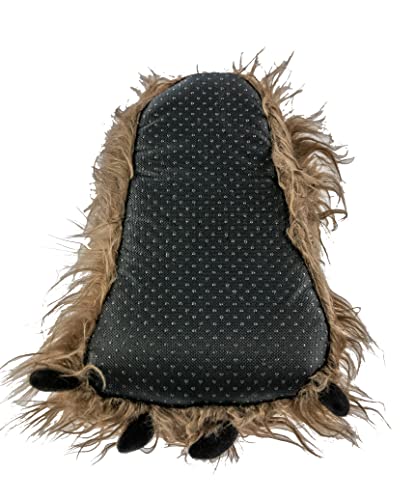 Lazy One Animal Paw Slippers for Kids and Adults, Fun Costume for Kids, Cozy Furry Slippers, Sasquatch (Bigfoot, Small) - Image 3