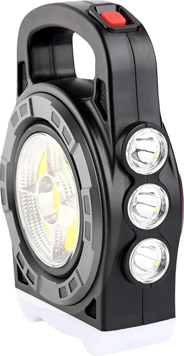Lisinya HB-6678C Cob LED 20 Watt 3 Stage Rechargeable USB Output Solar Lamp ( )