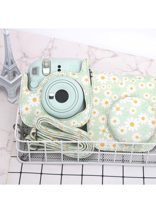 Frankmate Protective Case Compatible with Fujifilm Instax Mini 12 11 9 8 Instant Film Camera with Accessory Pocket and Adjustable Strap - Image 5