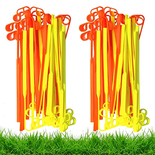 Eyoloty 48Pack Replacement Flexible Line Blades for Trimmer EdgerMost Universal Weed Eater BladesTrimmer Head Replacement BladesThickened Durability Blades No Need to Twine - Image 1