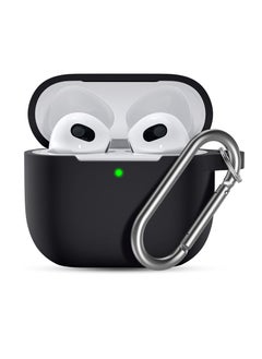 Case Leather Personalized Leather Protective Air-pod 3 Case Cover Shockproof with Loss Prevention Clip for Apple Air-Pods 3