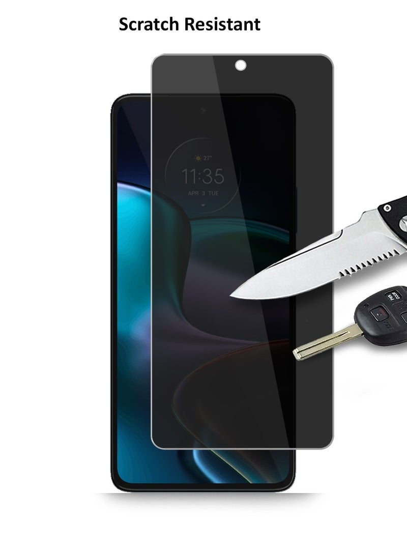 Techie حماية شاشة زجاجية مقساة للخصوصية لموتورولا إيدج 30 5G - Image 5