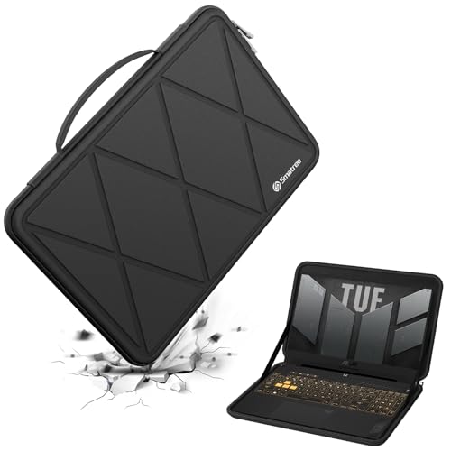 Smatree Hard EVA Protective Sleeve Bag and Case Compatible for 16 inch ASUS TUF Gaming A16 2024 FA607 Laptop, 15.6 inch TUF Gaming A15 2024/A15 2023/F15 2022/F15 2021 Waterproof Sleeve (X8288)