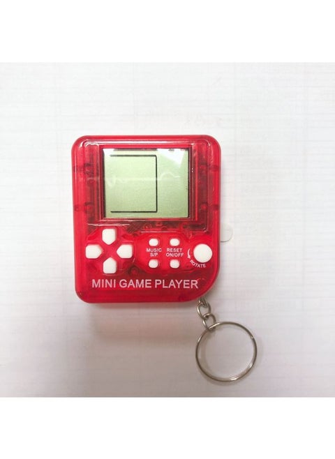 Electronic Toy - Mini Wireless Bluetooth Speaker Led Light Portable Sound Box For Home Outdoor Use-Color:Transparent-Red