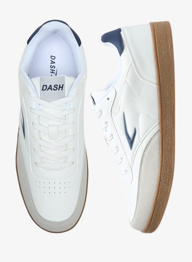 Dash Men Panelled Lace-Up Sports Shoes - Image 3