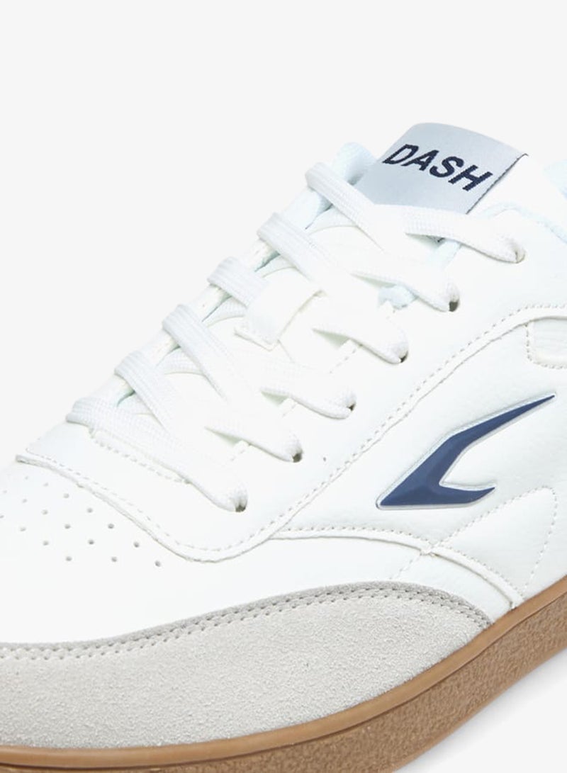 Dash Men Panelled Lace-Up Sports Shoes - Image 4