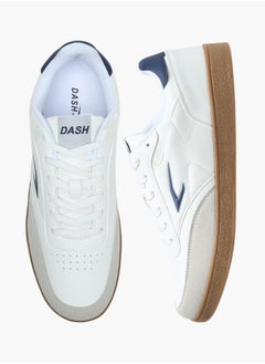 Dash Men Panelled Lace-Up Sports Shoes  - Image 1