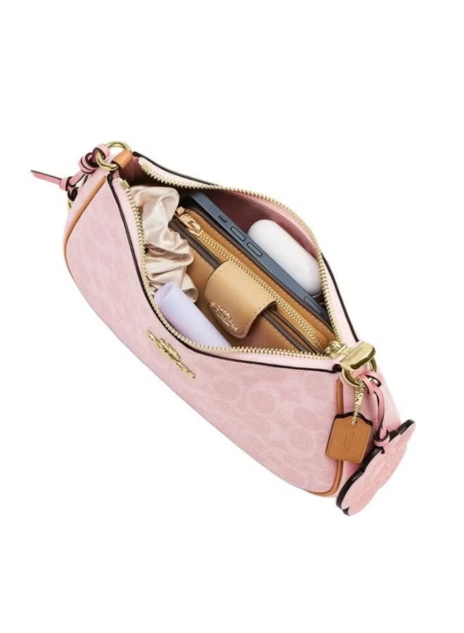 coachoutlet Teri 24 Valentine's Day Limited Pink Edition classic logo TERI shoulder bag, crossbody bag, handbag - Image 5