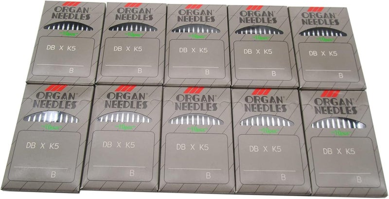 ckpsms Organ Needle - 100 Organ DBXK5 Ball Point Needles Compatible with Tajima Barudan SWF Industrial Embroidery Machines (Size 100/16) - Image 1