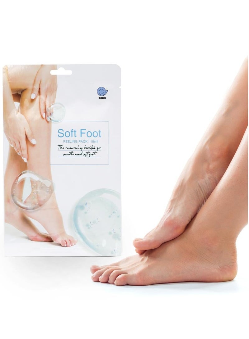 سنايل مقشر ومنعم الاقدام الكوري 18مل - Image 4