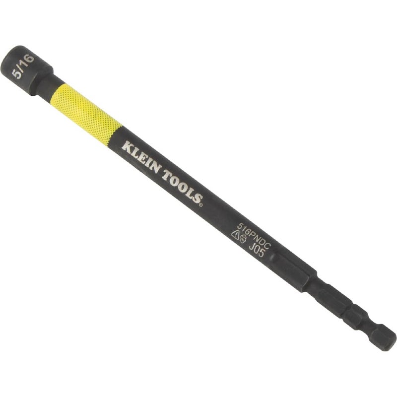 Klein Tools 65411PK3 Magnetic Color-Coded Power Nut Setter Set, 1/4-Inch Impact Hex Drive, 5-Inch Shaft, Extended Reach, 3-Piece - Image 5