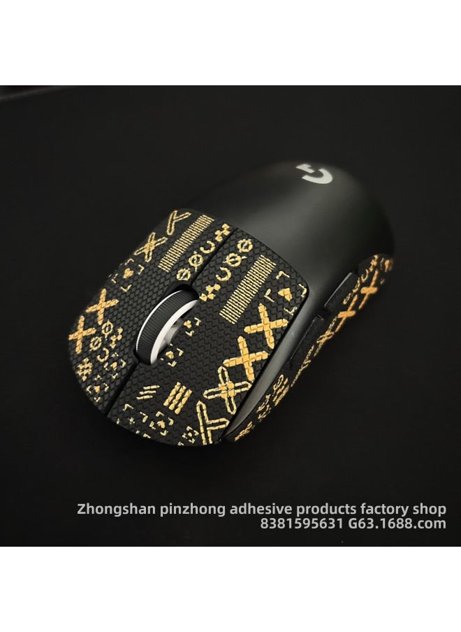 Generic - Anti-slip Mouse Stickers Logitech GPW One Or Two Generation GPROX Special All-inclusive Sweat-absorbent Anti-sweat Hand Stickers Lizard Skin-Color:Gpw Generation ] - Image 1