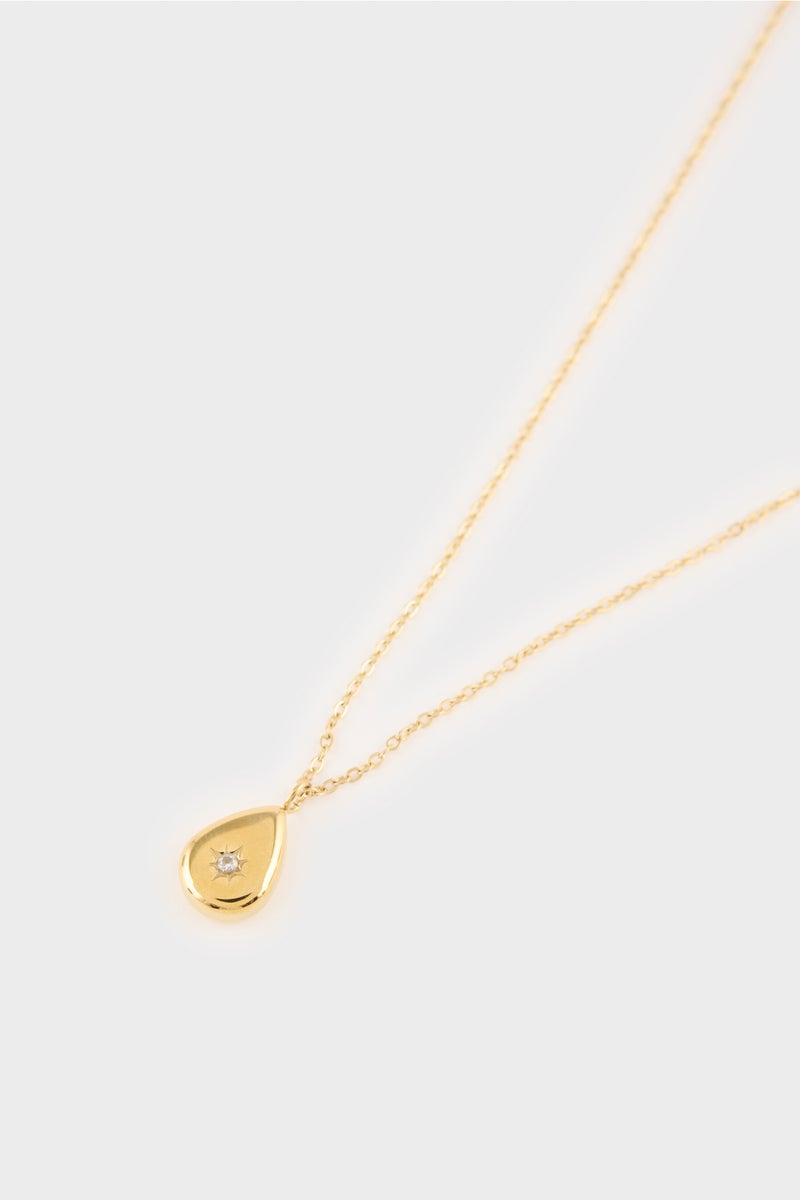 DeFacto Gold Woman Woman Gold 2 Piece Steel Necklace Casual - Image 3