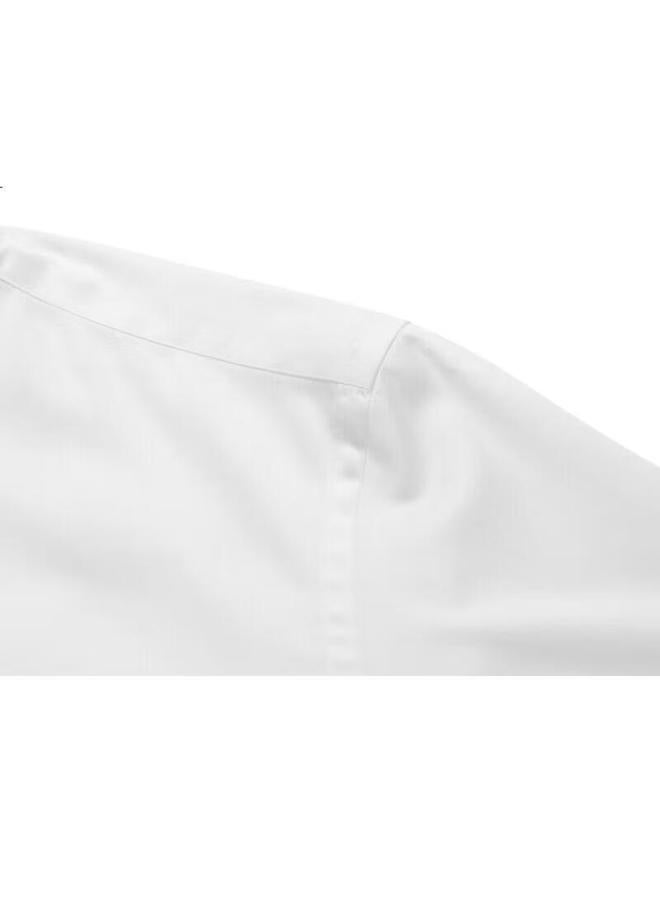 Youngor Men'S Shirt Summer, Young Men'S Business Casual Short-Sleeve Shirt, Gsdd104984Bjy, White, Size 39 - Image 3