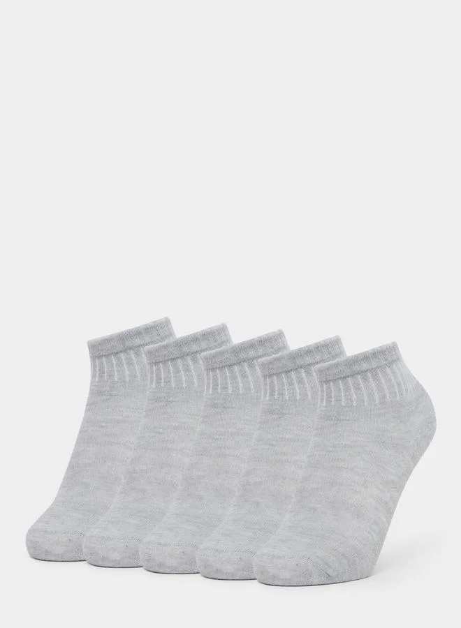 Styli Styli Set of 5 - Solid Ankle Socks