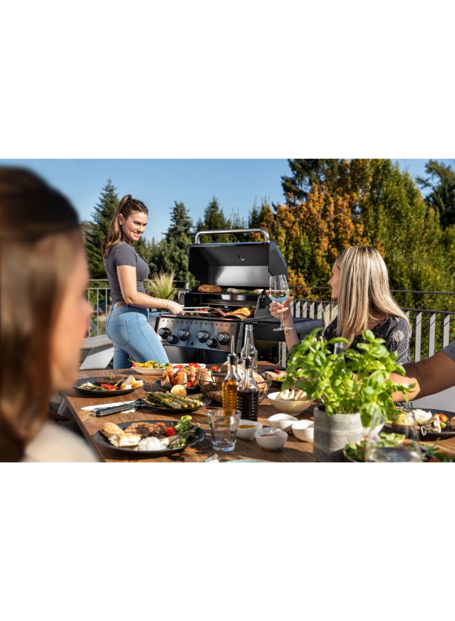 Broil King Crown 490 LX Stainless Steel Gas Grill Black and Silver 116 x 145 x 61 cm 865283 - Image 3