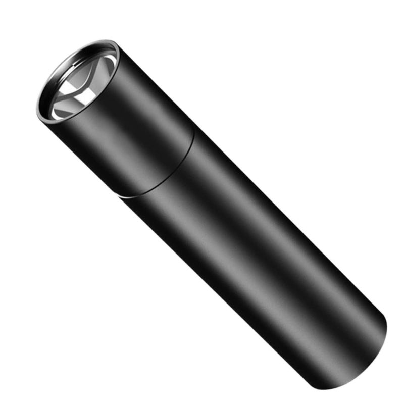 Mini LED Flashlight Keychain Portable Zoomable Pocket Light for Camping Hiking Travel - Image 2