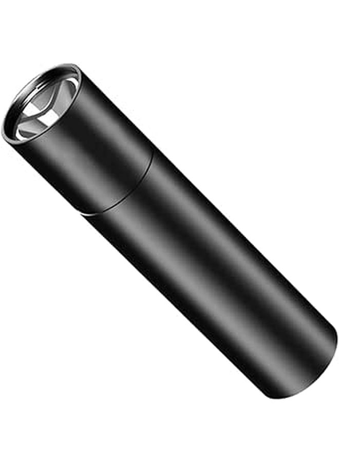 Mini LED Flashlight Keychain Portable Zoomable Pocket Light for Camping Hiking Travel - Image 1