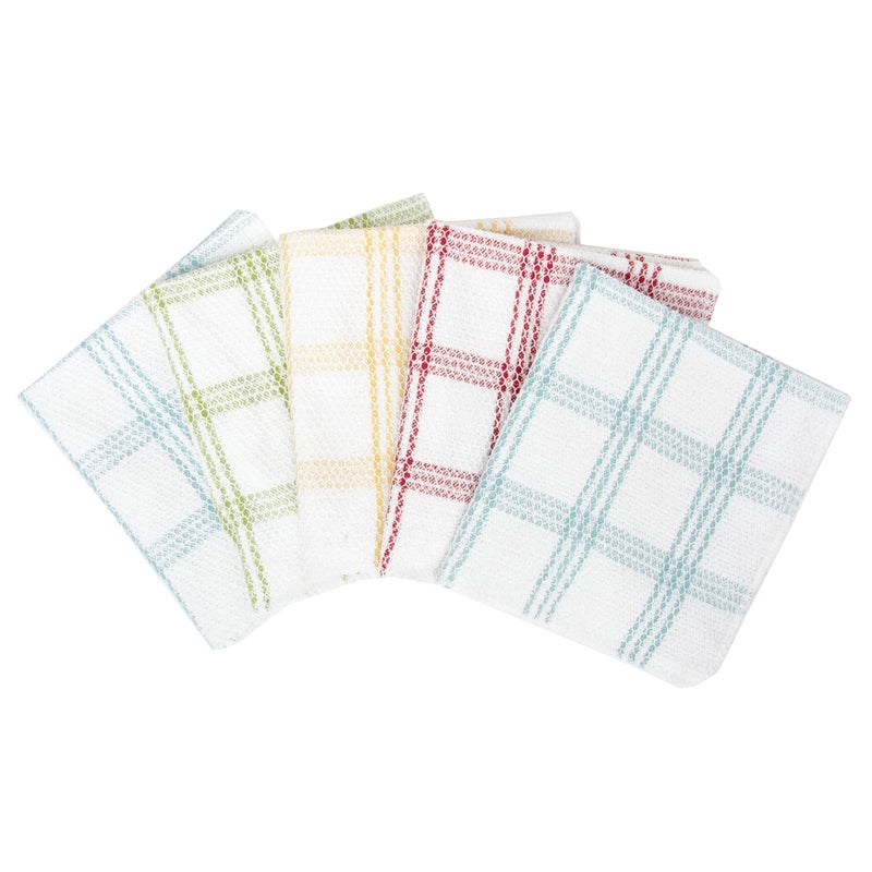 Ritz Cotton Scouring Dish Cloth 5-Pack, Multi - Image 2
