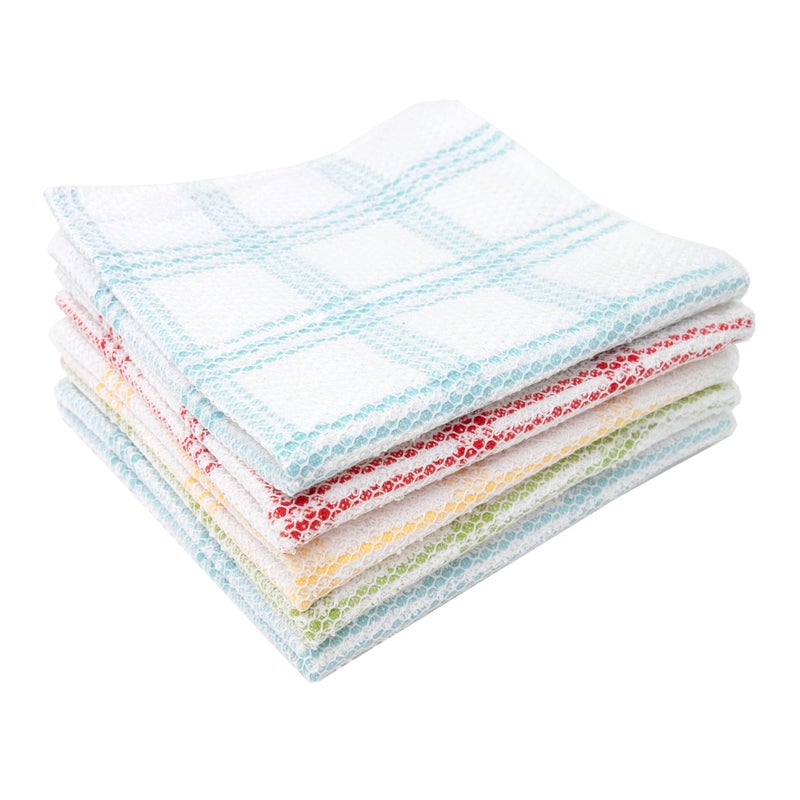 Ritz Cotton Scouring Dish Cloth 5-Pack, Multi - Image 1