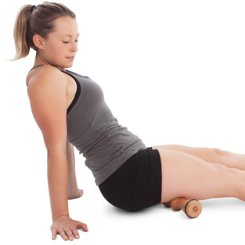 Body Back Wood Back Roller, Spine Stretcher & Aligner, Ma Roller, Back Cracker for Back Pain Relief and Muscle Recovery, Manual Back Massager, Wood Therapy Massage Tool (15 inch) - Image 5