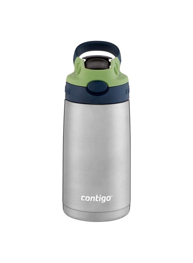 كونتيجو زجاجة مياه كونتيجو للأطفال مصنوعة من الفولاذ المقاوم للصدأ مع غطاء AUTOSPOUT، سعة 13 أونصة. - Image 3