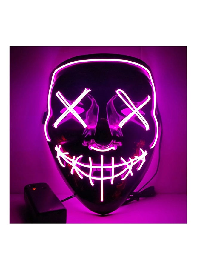 LED Light Up Funny Party Mask  - Image 2