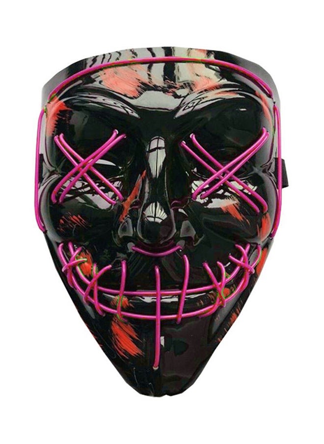 LED Light Up Funny Party Mask  - Image 1
