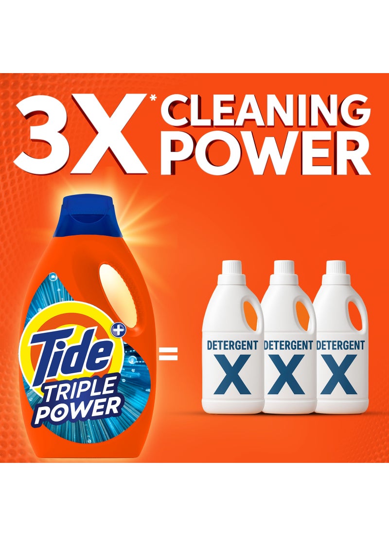 Tide Triple Power Original Liquid Detergent 4L - Image 4