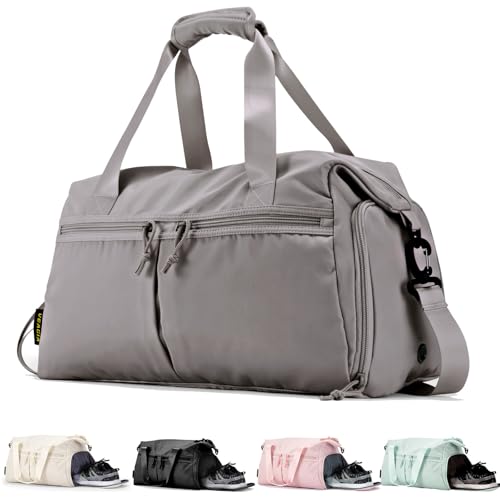 VEAGIA Weekender Duffel Bag With Shoe Compartment And Wet Pocket-Luggage Everyday Overnight Bag for Men and Women Travel-Carry On Gym Bag - Image 1