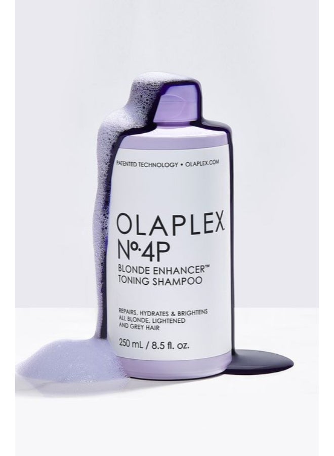 Olaplex No 4P Blonde Toning Shampoo Multicolour 250ml - Image 4