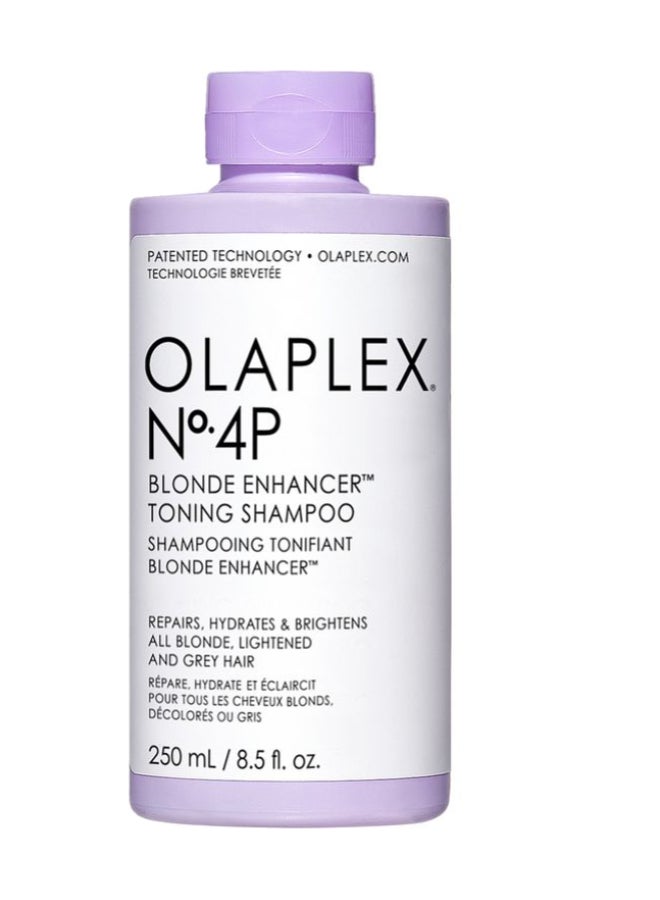 Olaplex No 4P Blonde Toning Shampoo Multicolour 250ml - Image 1
