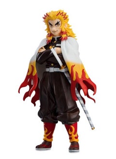 Trunkin Trunkin Demon Slayer Kyojuro Rengoku Kimetsu No Yaiba Action Figure 17.5CM | PVC Anime Figurine  - Image 1