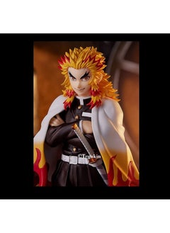 Trunkin Trunkin Demon Slayer Kyojuro Rengoku Kimetsu No Yaiba Action Figure 17.5CM | PVC Anime Figurine  - Image 5