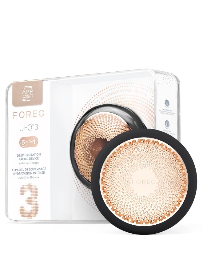 Foreo UFO 3 Deep Facial Hydration and Anti-Aging Device Black 1unit - Image 2