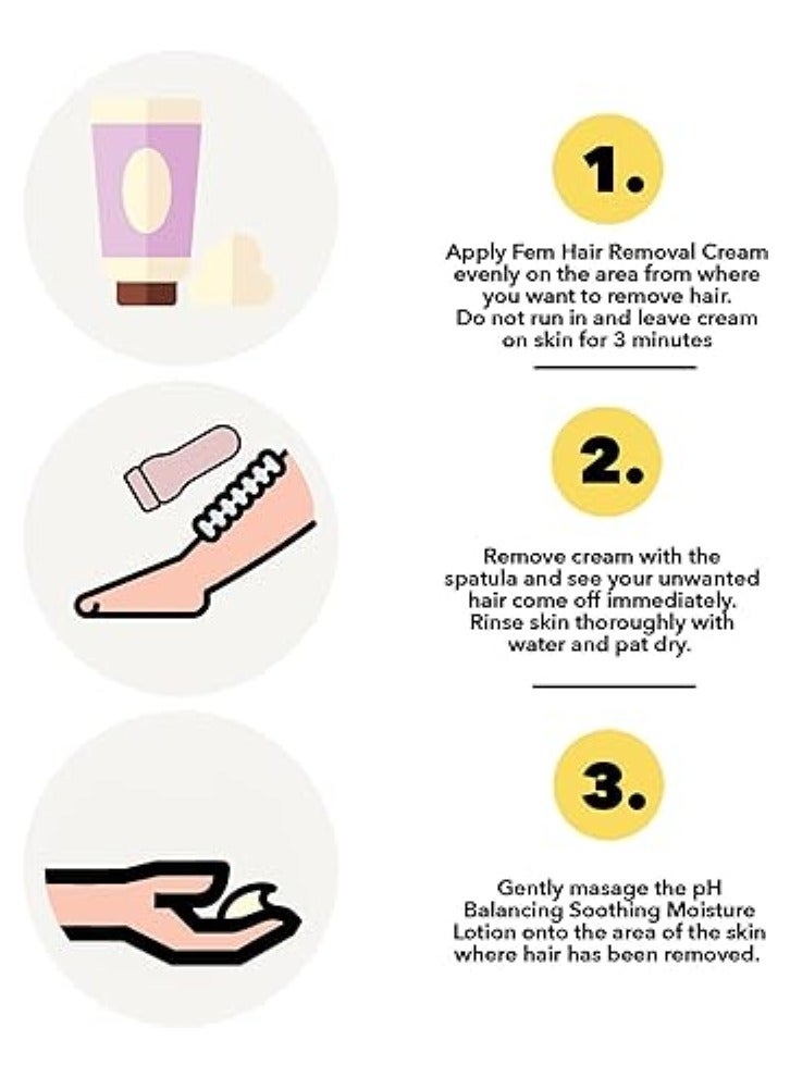 فيم كريم إزالة الشعر بجزيئات الذهب الحقيقي 110 غ - Image 2