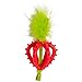 Catstages Dental Strawberry Teether Soft and Textured Cat Chew Toy Catnip Oil Coating Pink - Image 3
