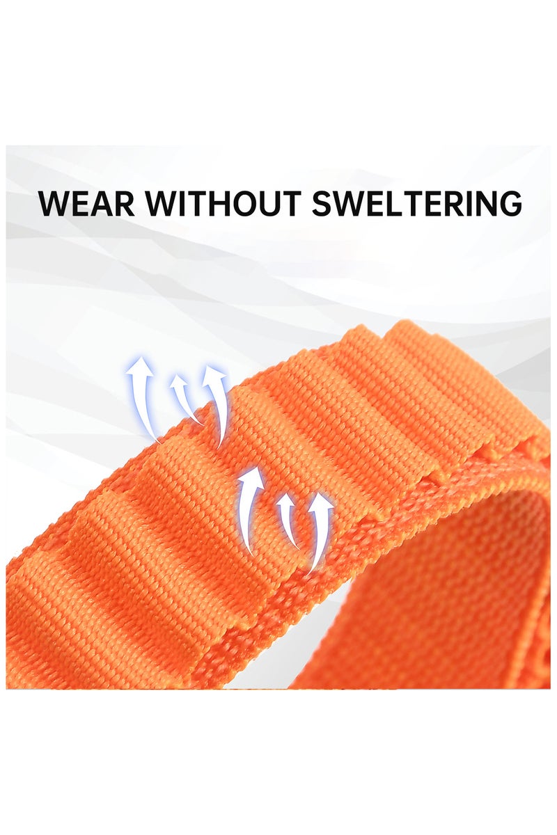 ECVV Nylon Sport Watch Bands Compatible with Apple Watch Band 42/44/45/49mm, Soft Replacement Band for iWatch Ultra Series SE 8/7/6/5/4/3/2/1 Strap for Women - Image 3