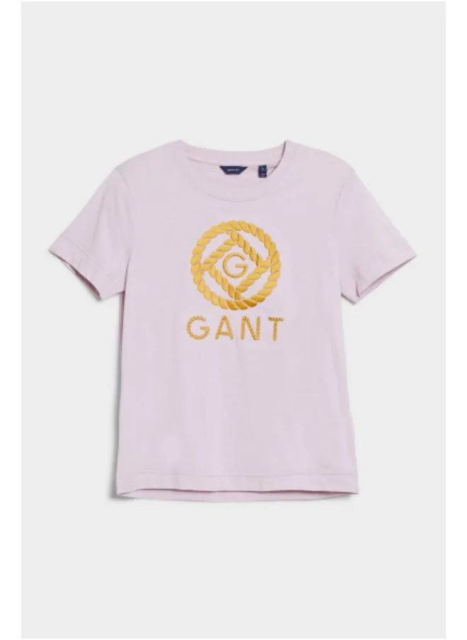 GANT Logo Crew Neck T-Shirt