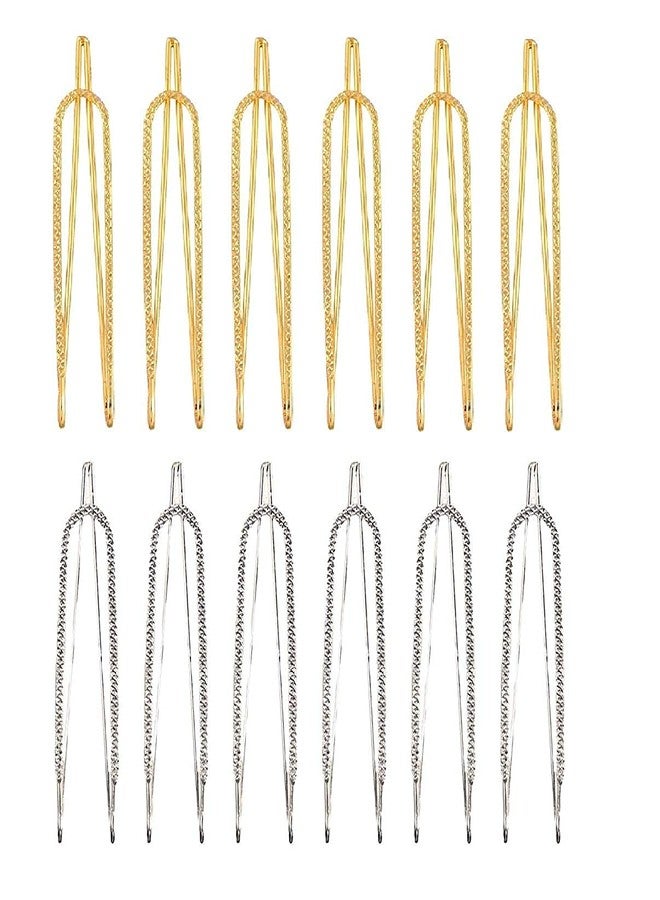 imioxo Fashions Designer Saree Pins Safety Pin Brooch & Sari Pins for Women - Image 2