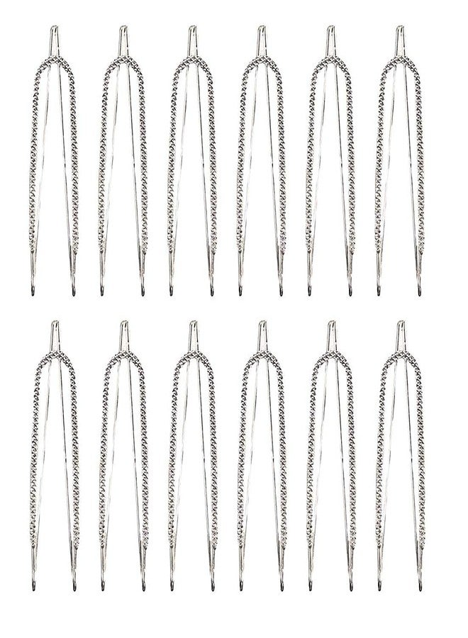 imioxo Fashions Designer Saree Pins Safety Pin Brooch & Sari Pins for Women - Image 4